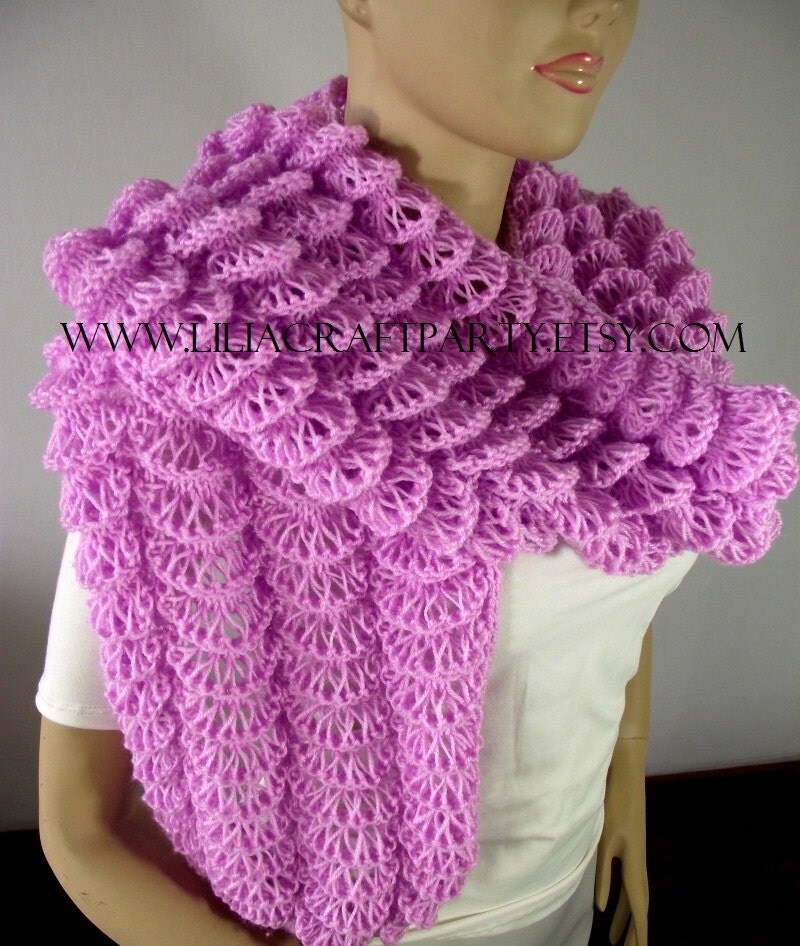KNITTING PATTERN SHAWL Angel Wings Shawl Scarf Stole Wrap