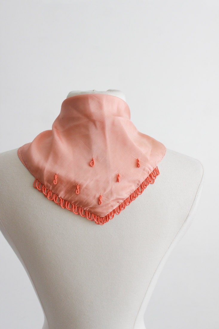 Neck Handkerchief Vintage Hair Accessory Head Band Ascot