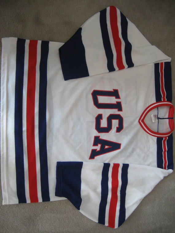 TEAM USA Hockey Jersey CCM Brand Men's Large
