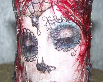Bracelet esclave"Miss Fashion Skulls"