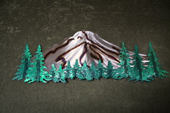 Mt. Hood Metal Wall Art