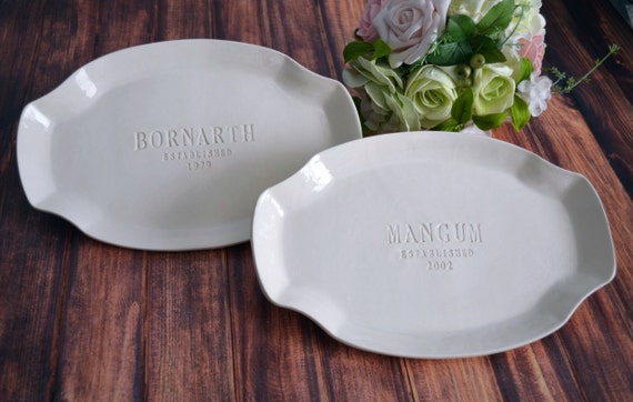 Personalized Platters - Unique Parent Wedding Gift 