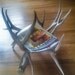 NEW 15" x 18" Deer Buck Antler Magazine Newspaper Rack