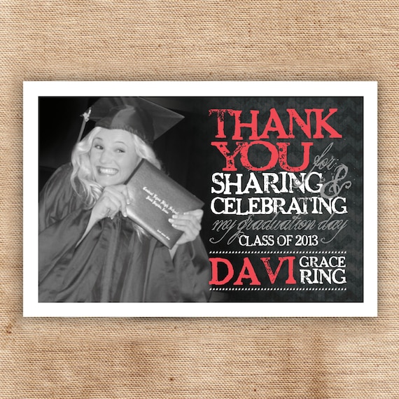 Printable Free Thank You Cards For Graduation