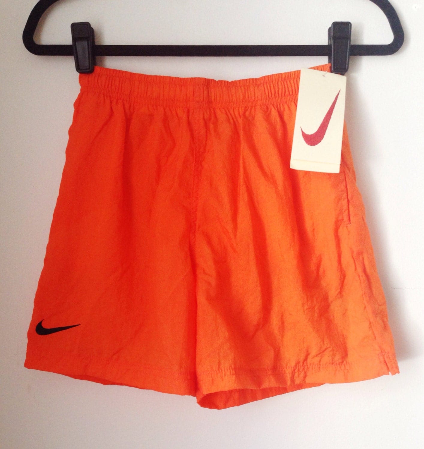 Deadstock Nike Orange Athletic Shorts Boys Size Large