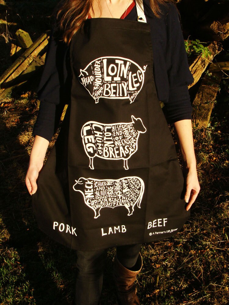 Meat Cuts Apron