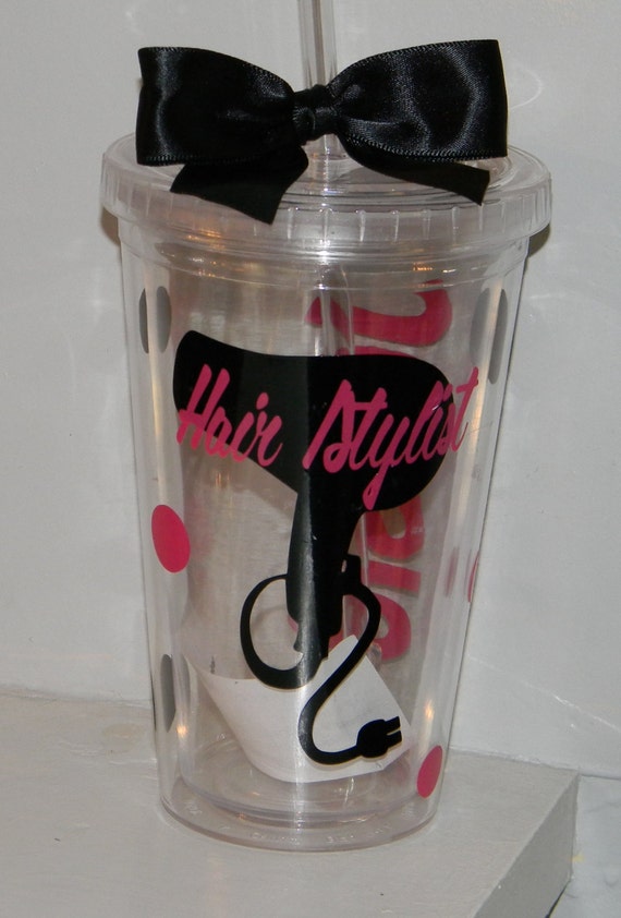 Personalized Hair Stylist Tumbler Gift Your Choice of