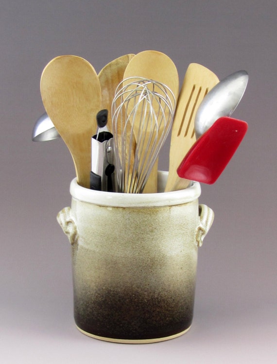 Large Kitchen Utensil Holder StoveSide Utensil by meshstudio