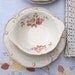 Vintage Knowles Pretty Floral Small Bowls -Set of 4 Circa 1950 - USA