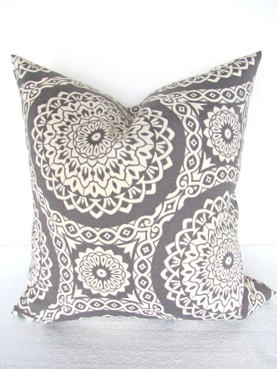 GRAY PILLOW COVER 14x14 Grey Outdoor Throw Pillow Covers 14x14