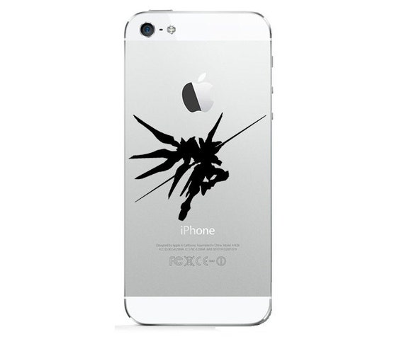 iphone 4 5 6 decal sticker gundam seed by otakudecals on etsy iphone 4 5 6 decal sticker gundam seed by otakudecals on etsy