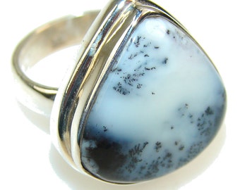 dendrite agate ring