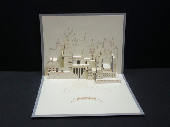 Harry Potter Pop Up Card Template 3d pop up greeting card harry potter hogwarts school of Harry Potter Pop Up Card Template 3d pop up greeting card harry potter hogwarts school of