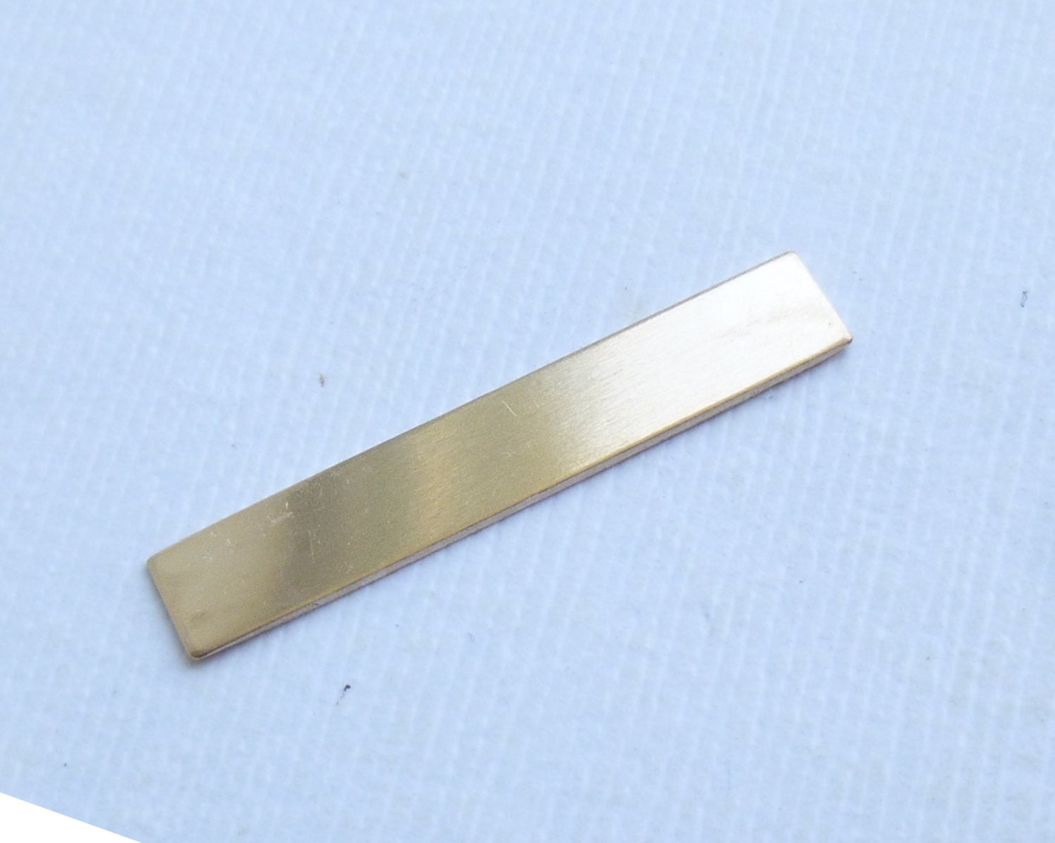 14kt Gold Filled Rectangle Bar 24g Stamping Blank 1 Piece