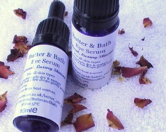 Natural Eye Serum Vegan Facial Serum, All Natural Skincare