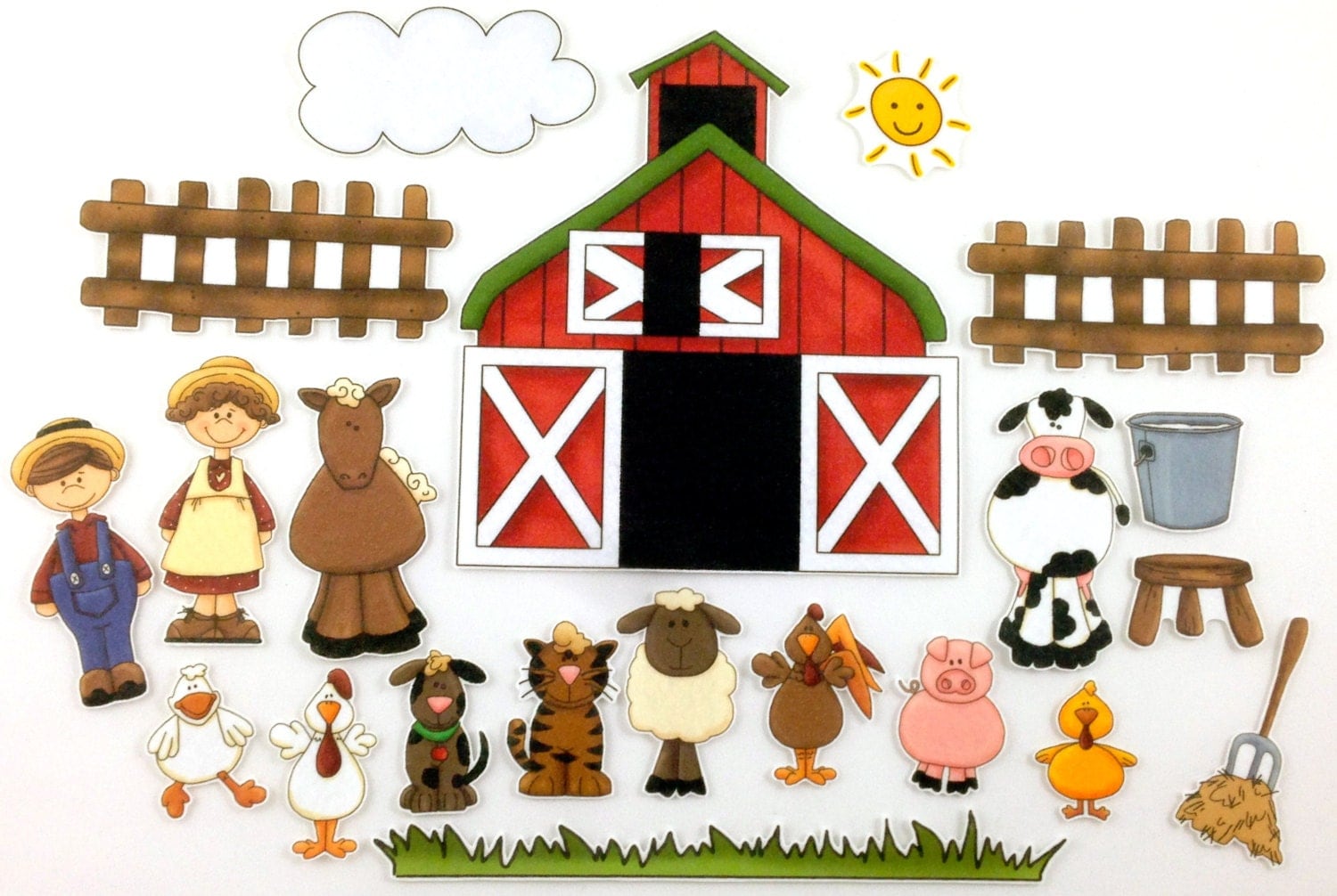 Old McDonald Had A Farm Felt Board Story Set By ByMaree On Etsy old-mcdonald-had-a-farm-felt-board-story-set-by-bymaree-on-etsy