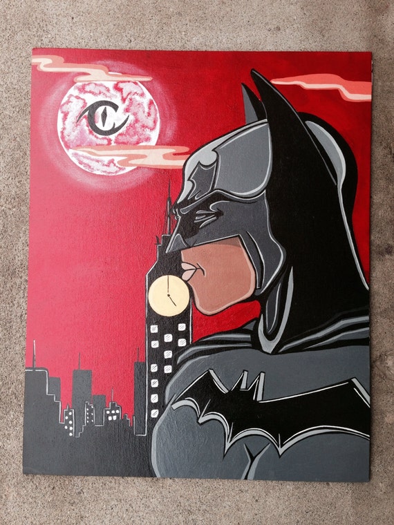 Dark Knight of Gotham by PamelaAshtonsArt on Etsy