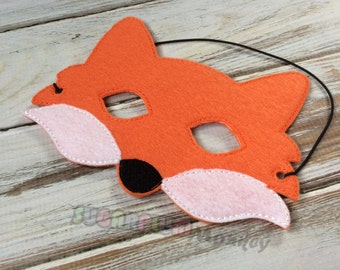 fox mask on Etsy, a global handmade and vintage marketplace.