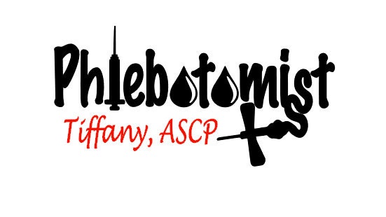 Download Personalized Phlebotomy Decal
