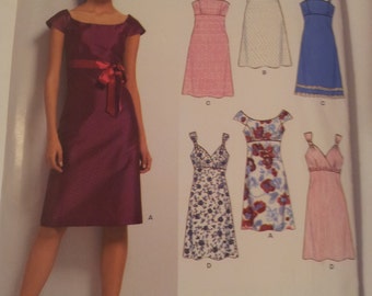 New Look Sewing Pattern 6749 Misses' Dress in Size 6, 8, 10, 12, 14, 16