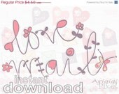 ON SALE 50 % OFF Love Mail scrapbooking kit, Valentine clip art and digital collage , hearts, candy colors, commercial use digital elements, Il_170x135