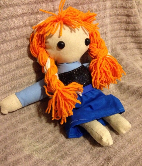 anna frozen rag doll