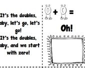 Items similar to Doubles Facts Math Book on Etsy