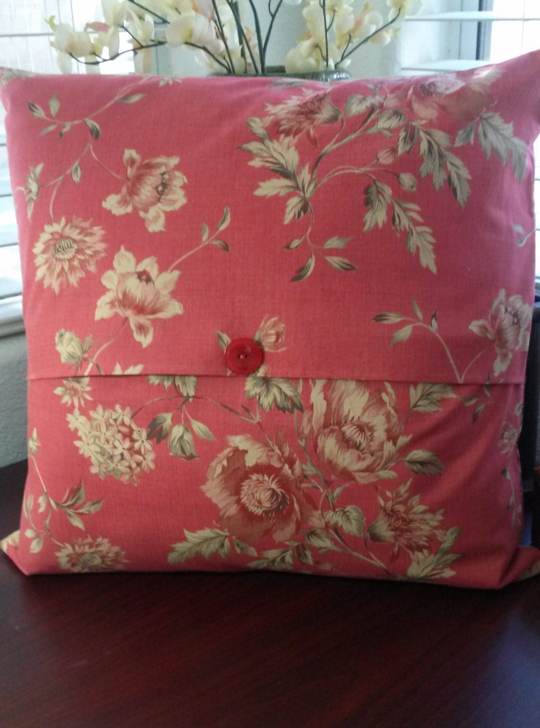 Shabby Chic Pillow Cover-French Country Pillow Cover-Cottage