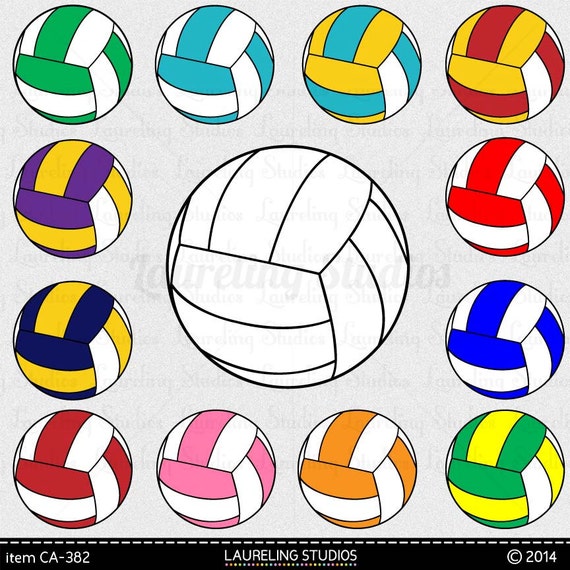 free volleyball clipart borders - photo #32