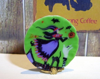 Halloween Miniature Plate for Dollhouse 1:12 scale