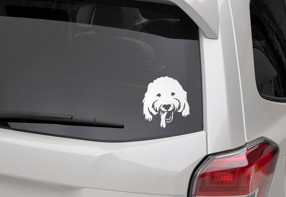 double doodle car decal