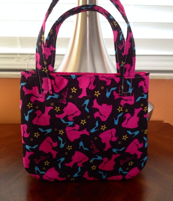 barbie canvas tote