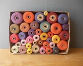 SPOOLS of Thread / AUTUMN Colors / Sewing Tools / Sewing Supplie / Vintage Thread made in USSR SPOOLS of Thread / AUTUMN Colors / Sewing Tools / Sewing Supplie / Vintage Thread made in USSR