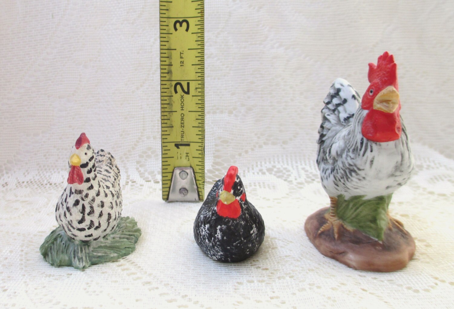 lefton rooster figurine