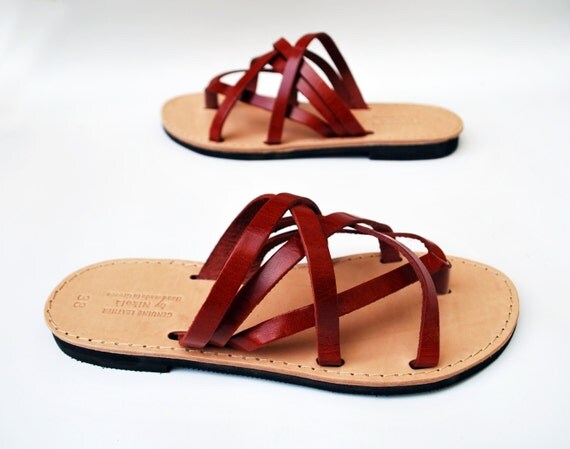 burgundy dress sandals
