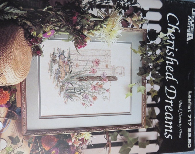Vintage Paula Vaughan "Cherished Dreams" Counted Cross Stitch Pattern 1989