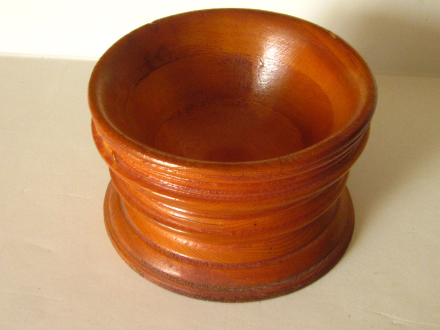 Small Turned Wooden BowlPerfect for Keys/Paper Clips/Cuff