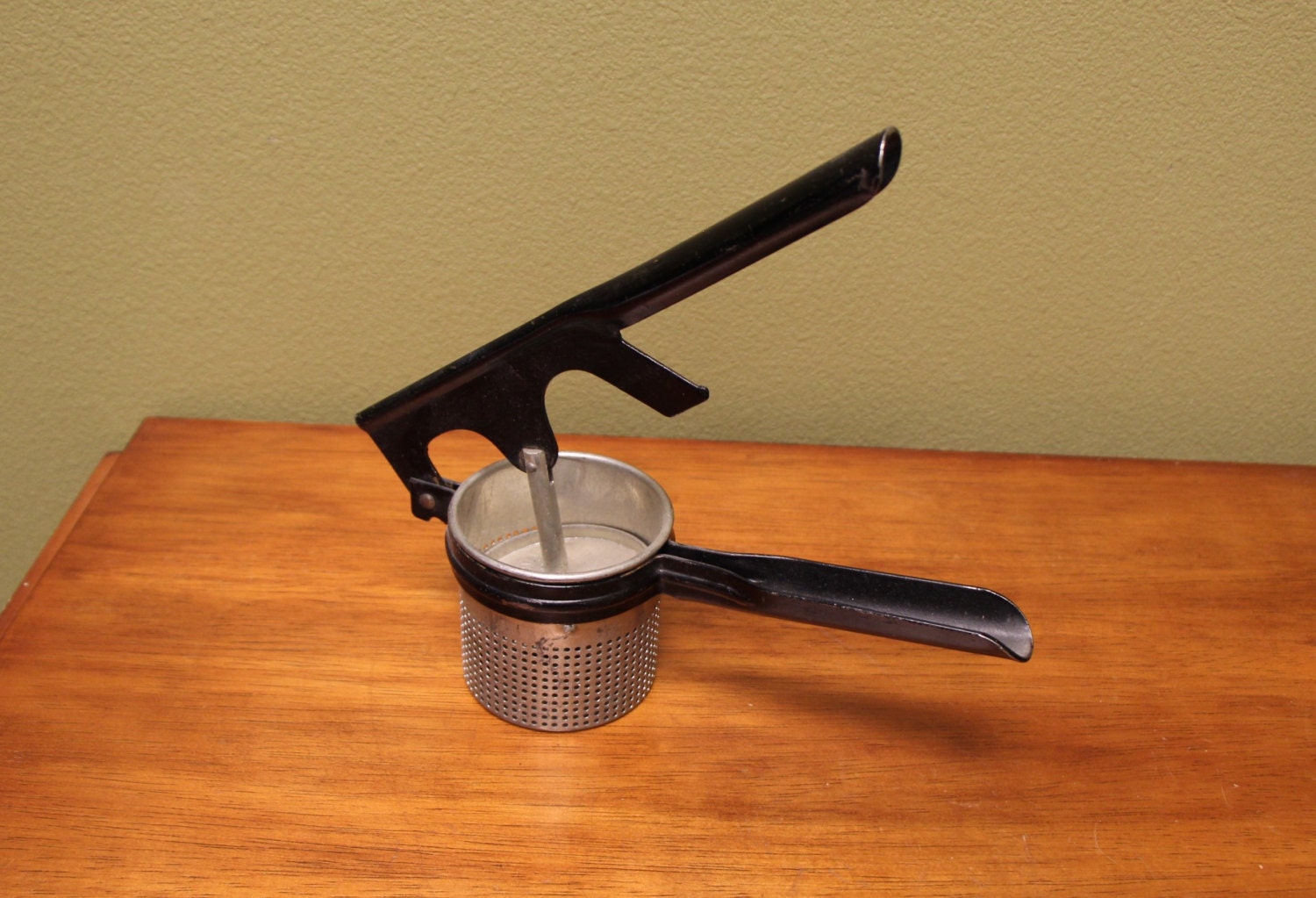 Vintage Metal Potato Masher by KjgBoutique on Etsy