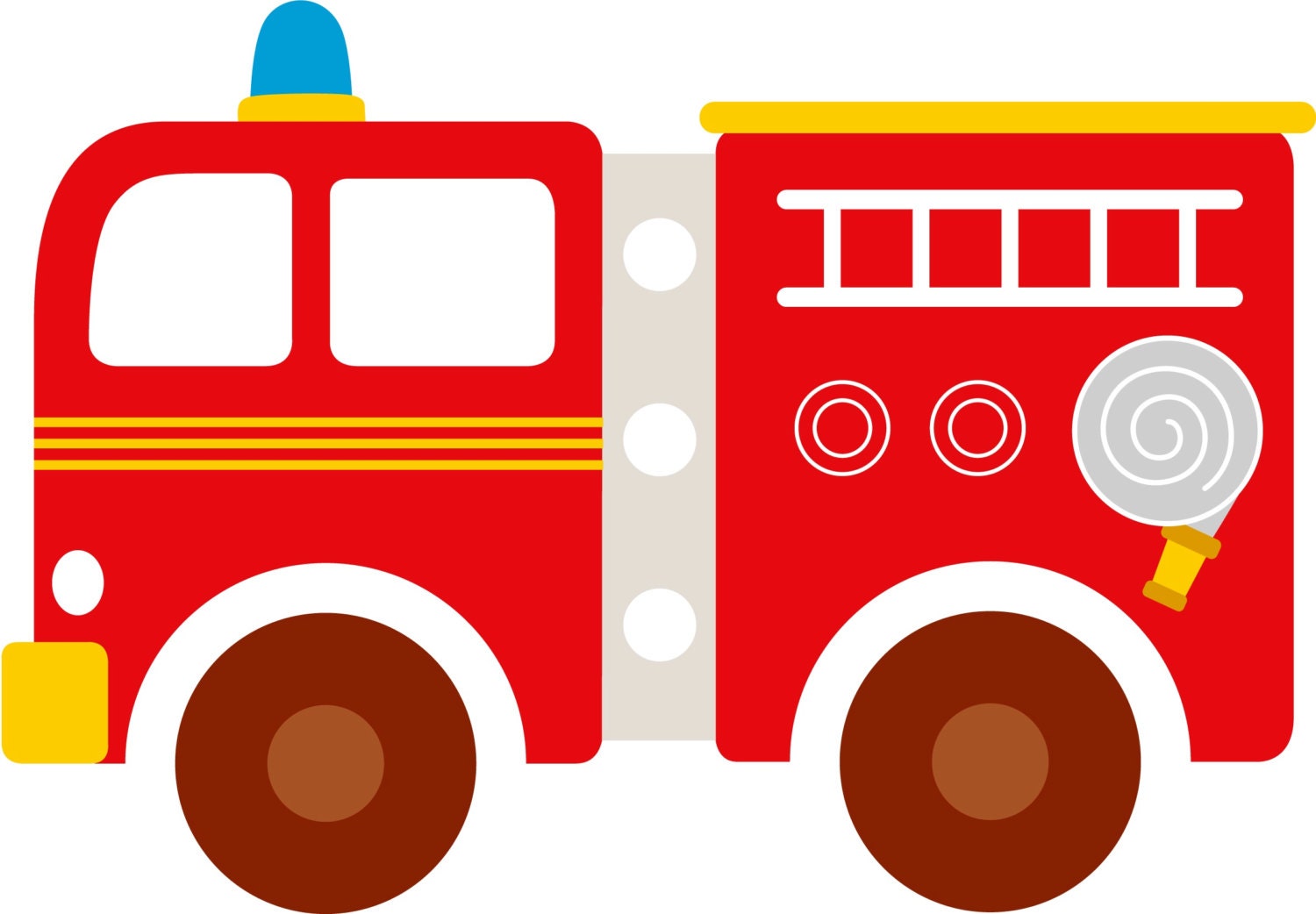 Download Firetruck SVG File download/ Fireman/ cutting file/ cricut/