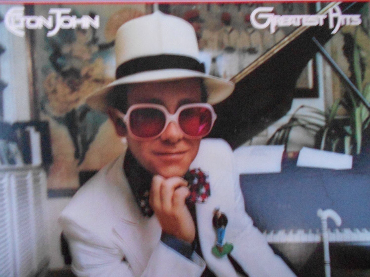 Elton John Greatest Hits vinyl record