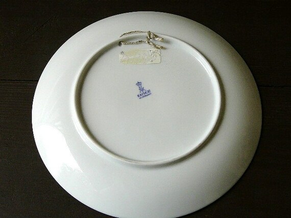 Kaiser Plate With Birds Made In West Germany Collectible