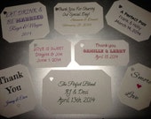 Items similar to Wedding Favor Tags (Set of 25) on Etsy