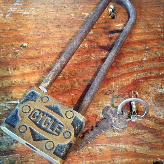 vintage bike lock