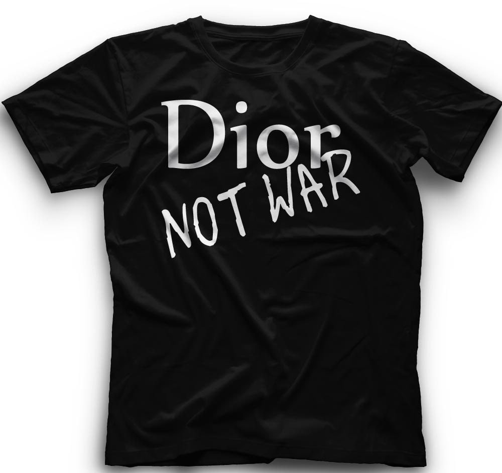 dior not war t shirt