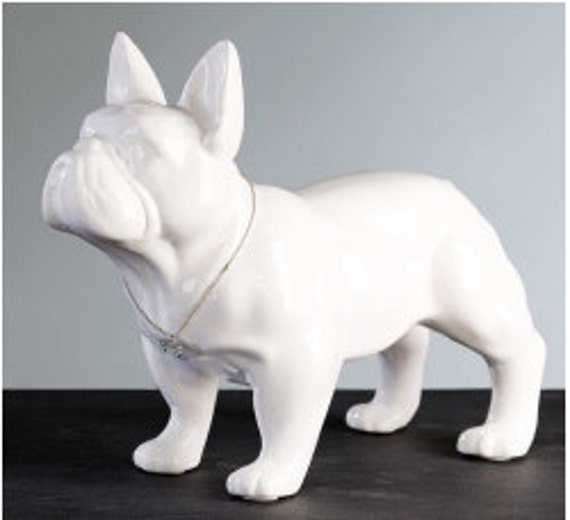 giant french bulldog statue