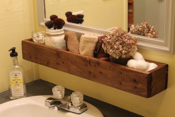 over the bathroom sink organizer