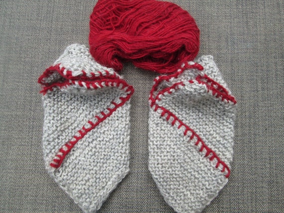 Items similar to Easy Slippers Beginners PATTERN, Knit ...