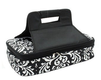 Damask Insulated Casserole Bag WITH FREE MONOGRAM