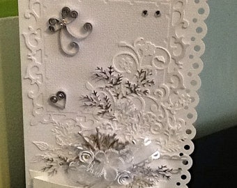 SPECIAL OCCASION greeting cards, handmade with custom quilling