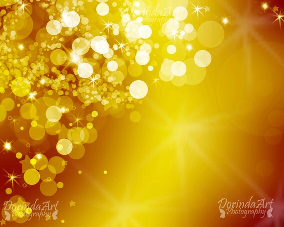 Items similar to Gold bokeh background Christmas 